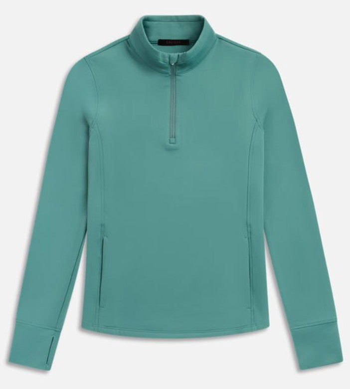 Soleil Quarter Zip LSP26K82-714 (Marsh Green)