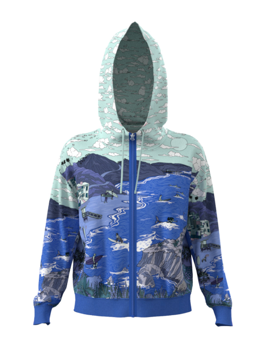 Coastal Dream Full Zip Hoodie