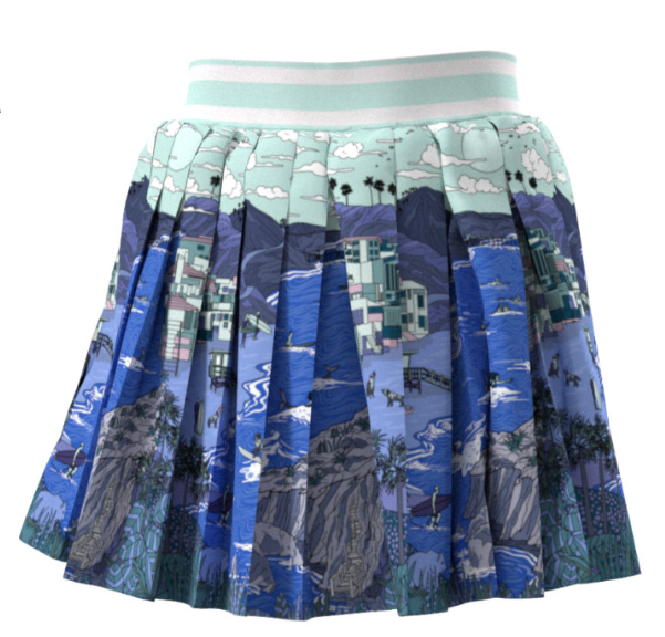 Coastal Dream Leo Skirt (15" length)