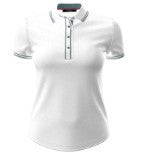 Luxe Scarlett Polo LSP26K02-100 (Arctic White)