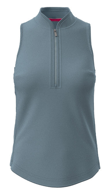 Vesta Sleeveless Mock Neck Top